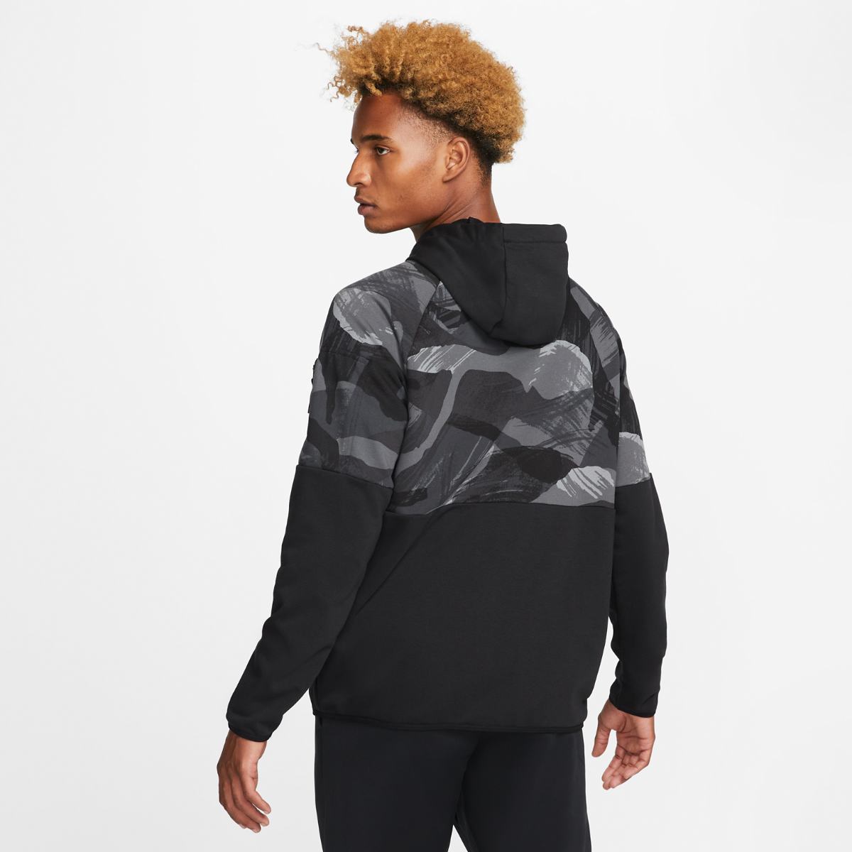 ТОЛСТОВКА NIKE M NK DF FLC HD FZ CAMO (DQ4790-010)