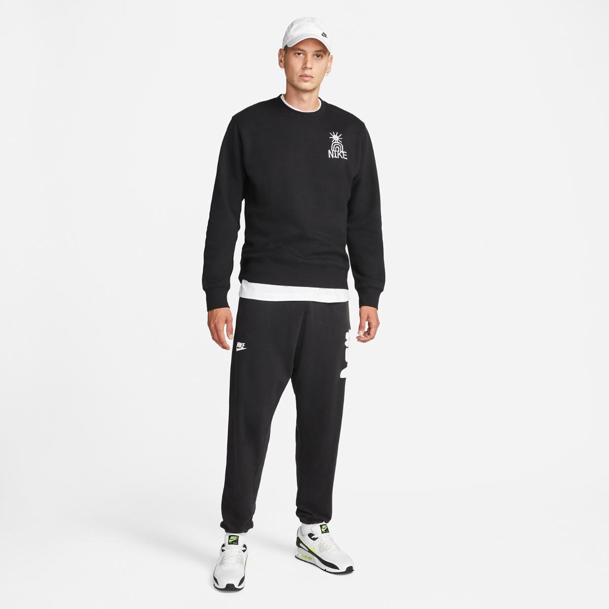 ТОЛСТОВКА NIKE M NSW HBR-C BB CREW (DQ4072-010)
