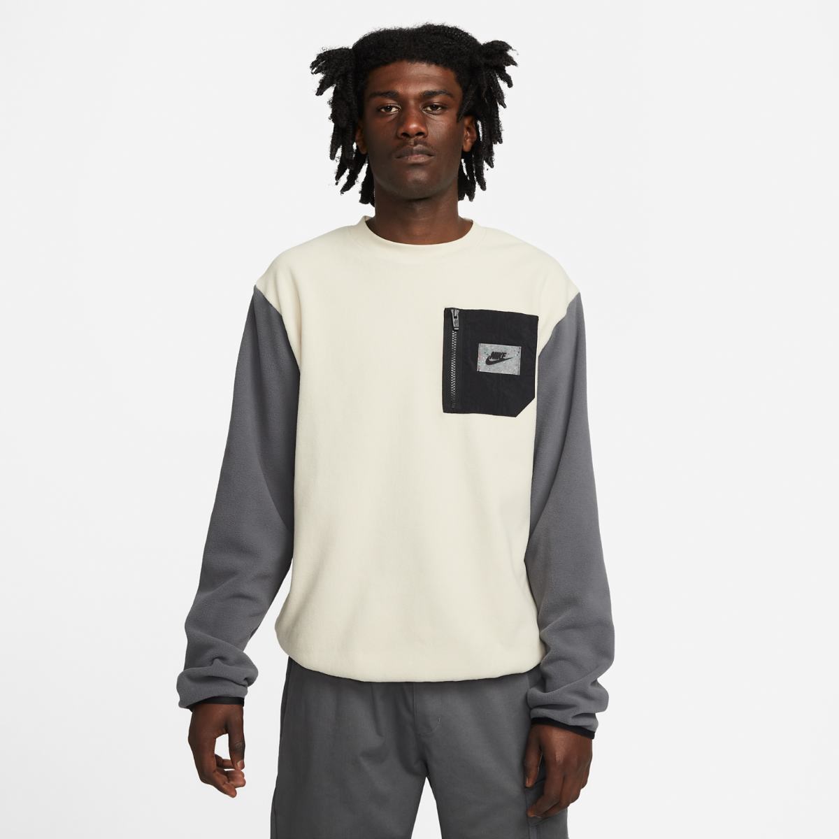 ТОЛСТОВКА NIKE M NSW SPU TF POLAR FLC CREW (DQ5104-206)