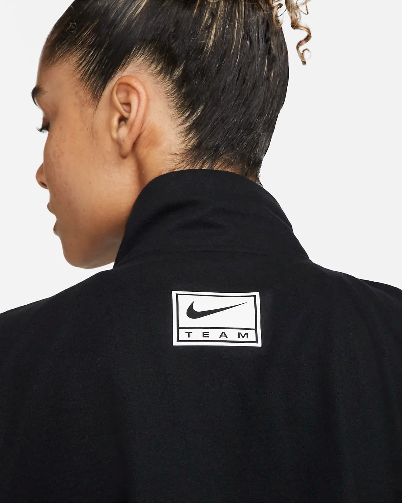 SWEATSHIRT NIKE W NK DF SWOOSH RUN JKT (DQ6383-010)