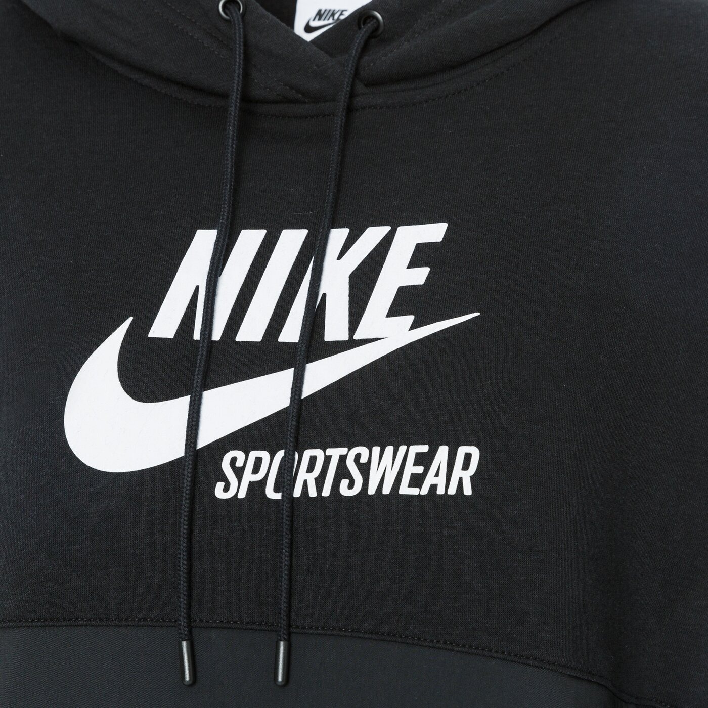SWEATSHIRT NIKE W NSW FLC HOODIE HTG (DD5673-010)