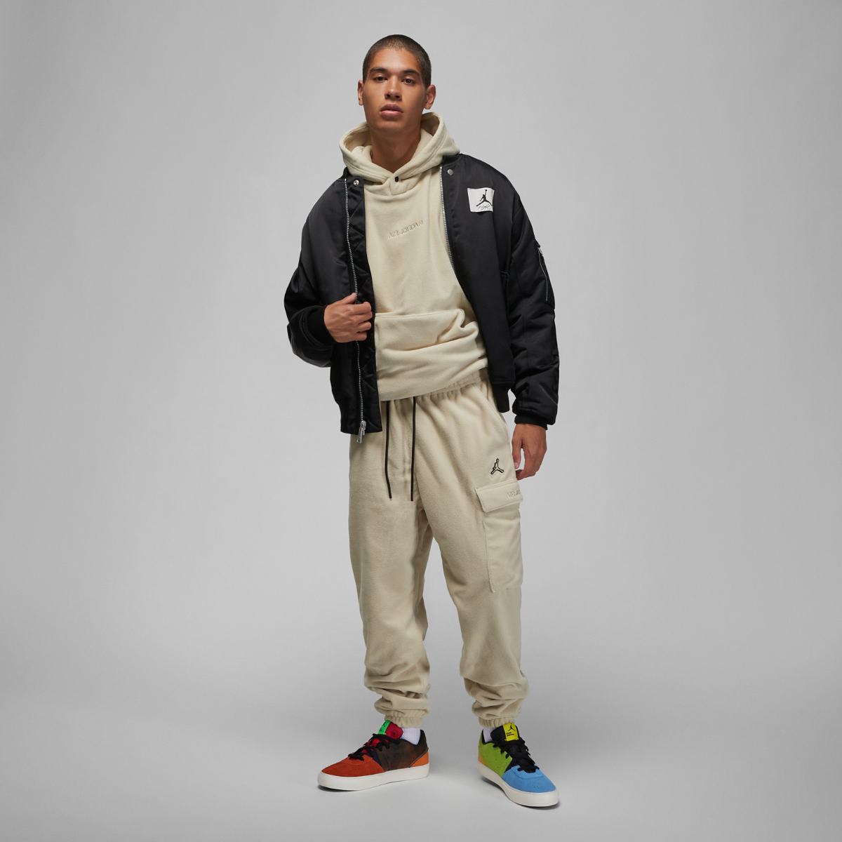 ШТАНЫ M J ESS GFX FLC WINTER PANT (DV1567-206)