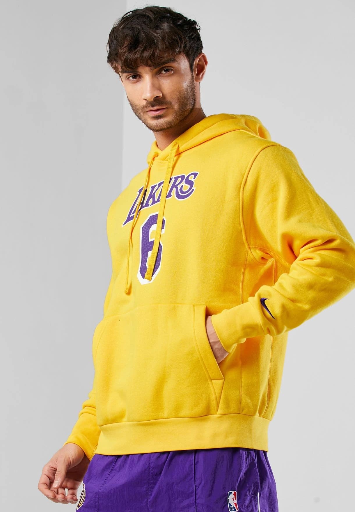 ТОЛСТОВКА NIKE LAL M NK PO FLC ESSNTL N&N (DB1181-728)