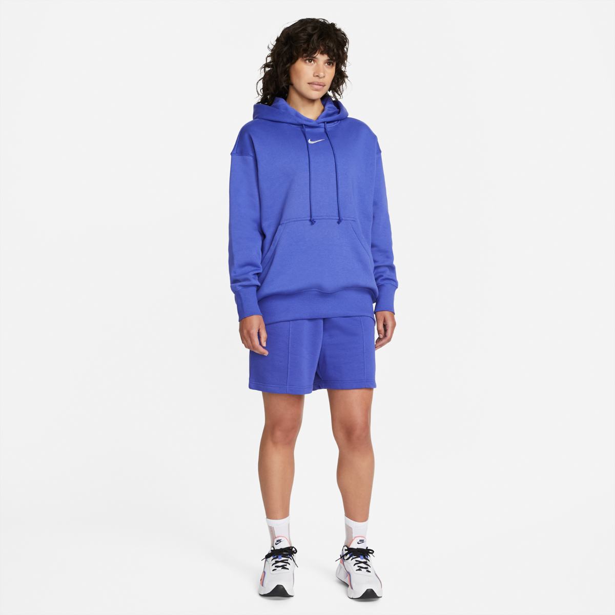 SWEATSHIRT NIKE W NSW PHNX FLC OS PO HOODIE (DQ5860-430)