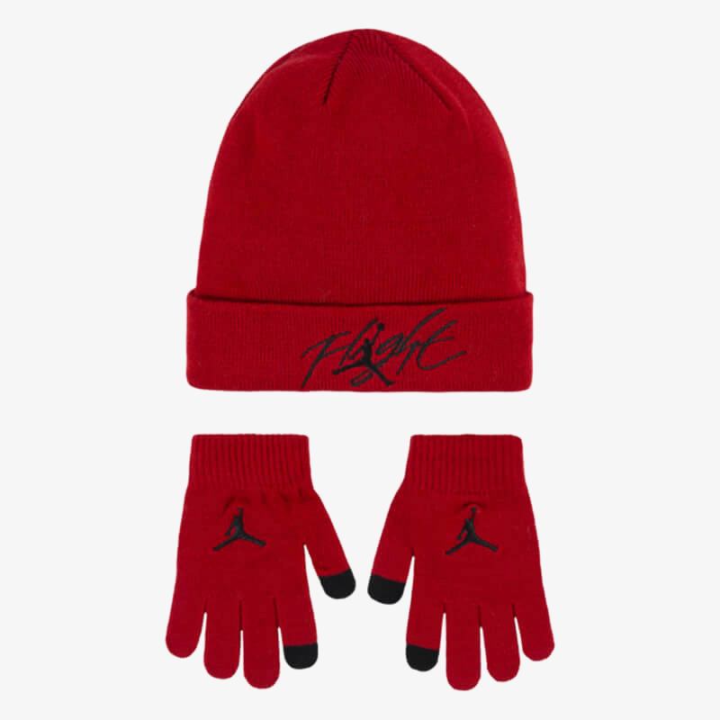 ПОДРОСТКОВИЙ НАБОР JORDAN FLIGHT BEANIE SET (9A0695-R78)