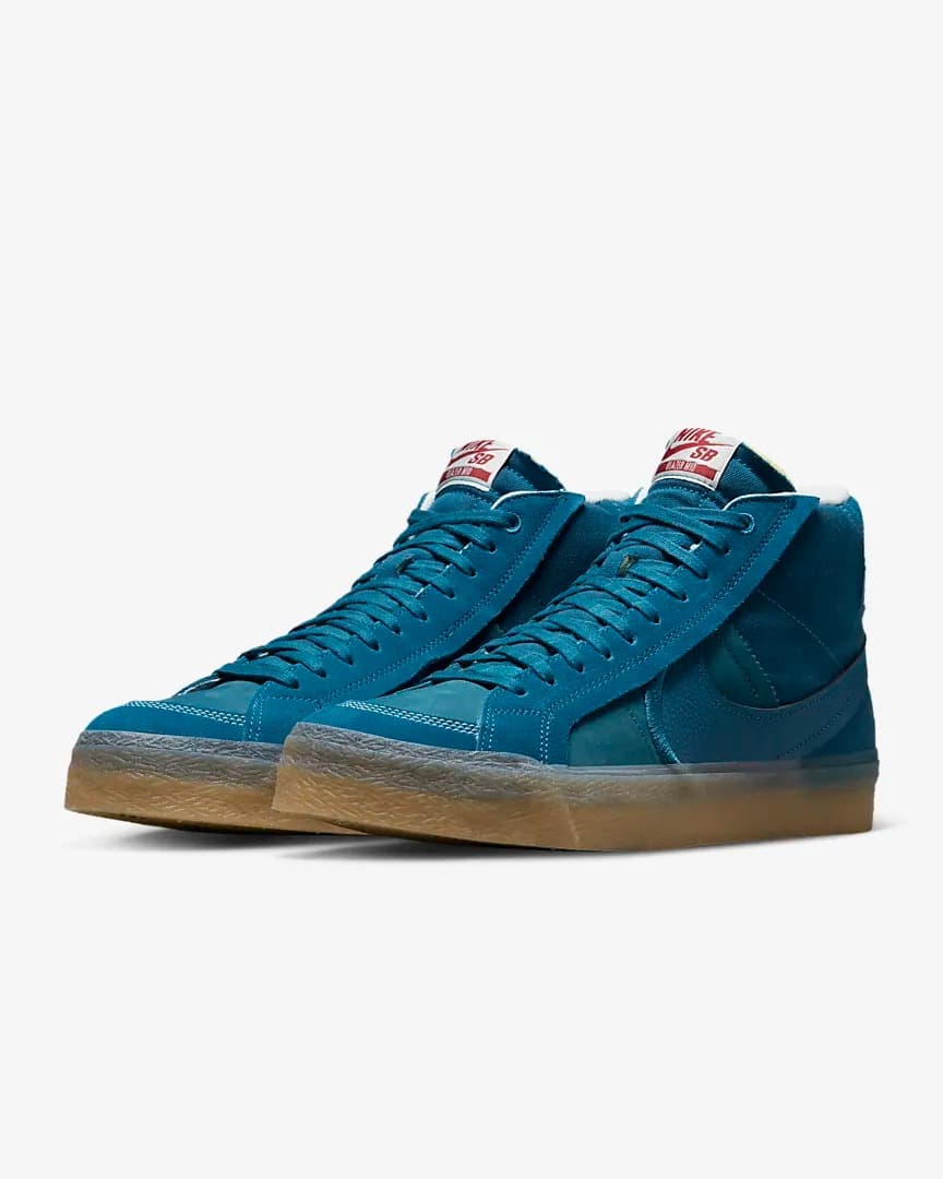 КРОСІВКИ NIKE SB ZOOM BLAZER MID PRM PLUS (DV5468-300)