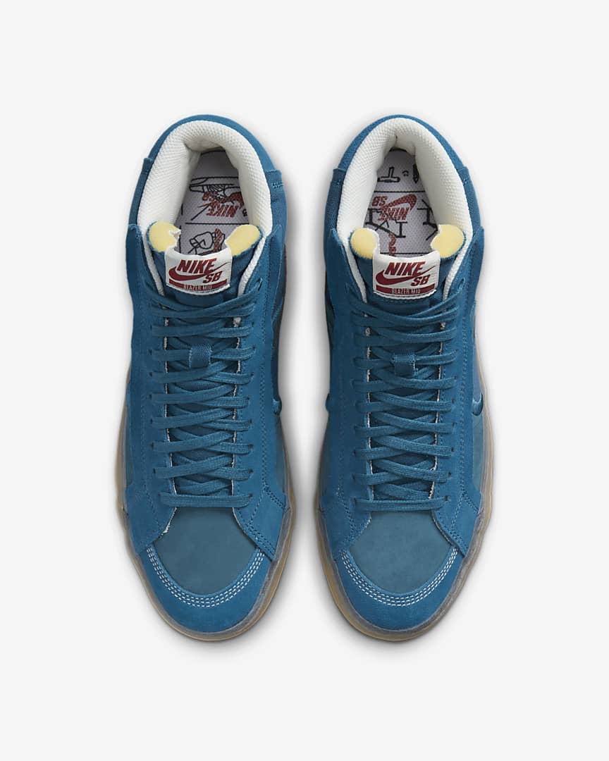 КРОССОВКИ NIKE SB ZOOM BLAZER MID PRM PLUS (DV5468-300)