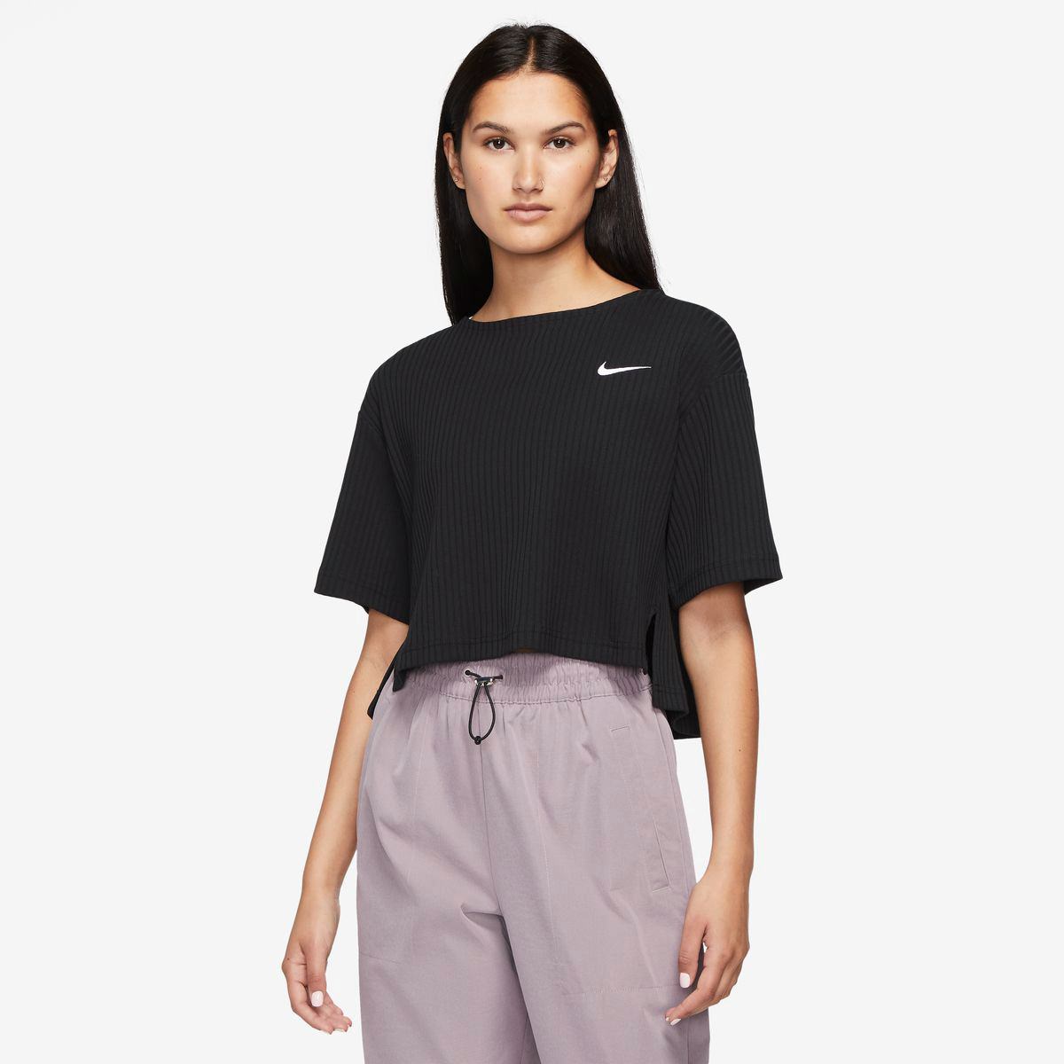 ФУТБОЛКА NIKE W NSW RIB JRSY SS TOP (DV7870-010)