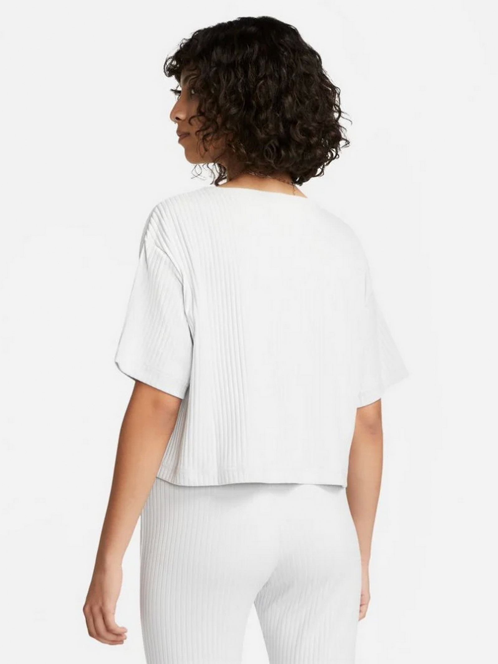 ФУТБОЛКА NIKE W NSW RIB JRSY SS TOP (DV7870-025)