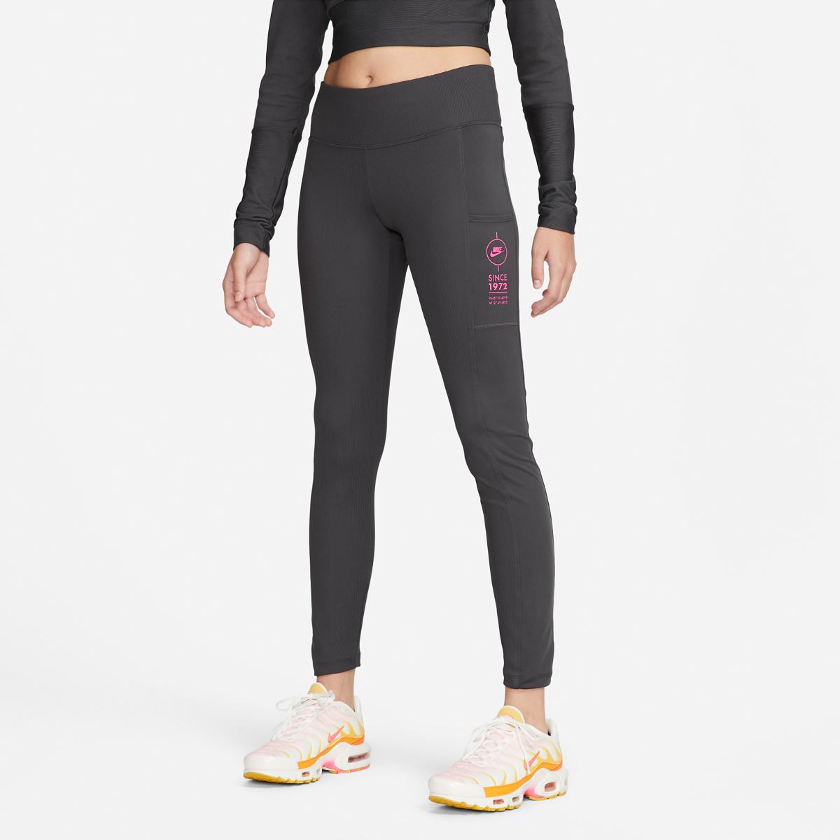 ЛОСИНЫ NIKE W NSW TIGHT RIB SU (FD4237-060)
