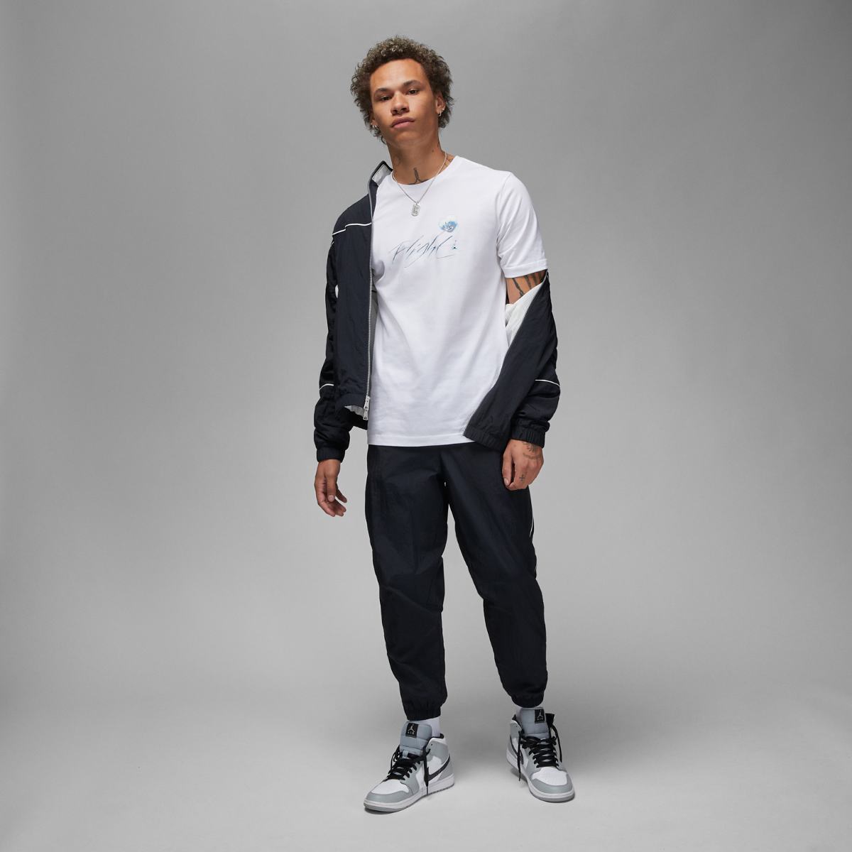 ФУТБОЛКА JORDAN M J BRAND SS CREW (DV8418-100)