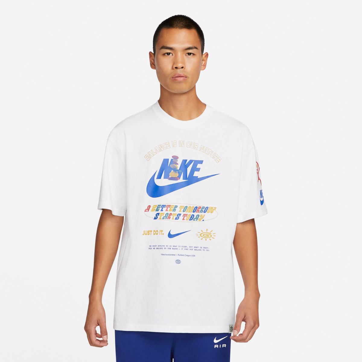 ФУТБОЛКА NIKE M NSW TEE M90 OC PK 4 SUST (DZ2850-100)