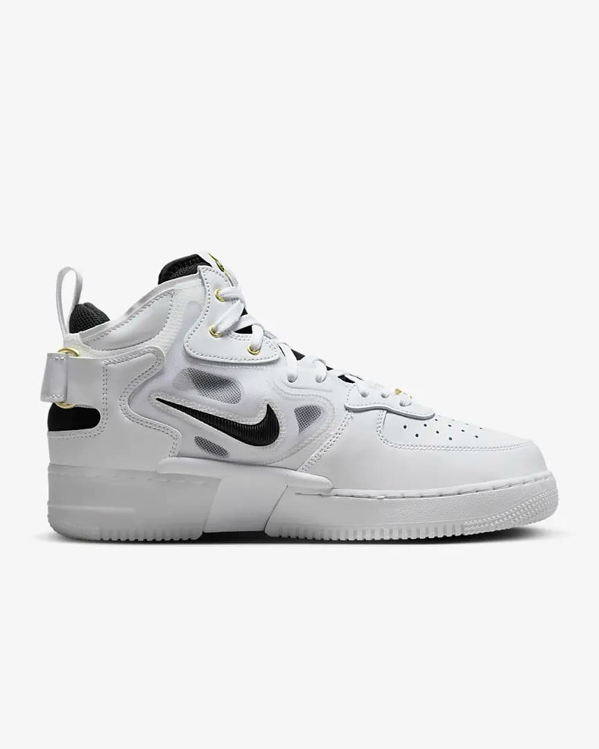 КРОСІВКИ NIKE AIR FORCE 1 MID REACT (DQ7668-100)