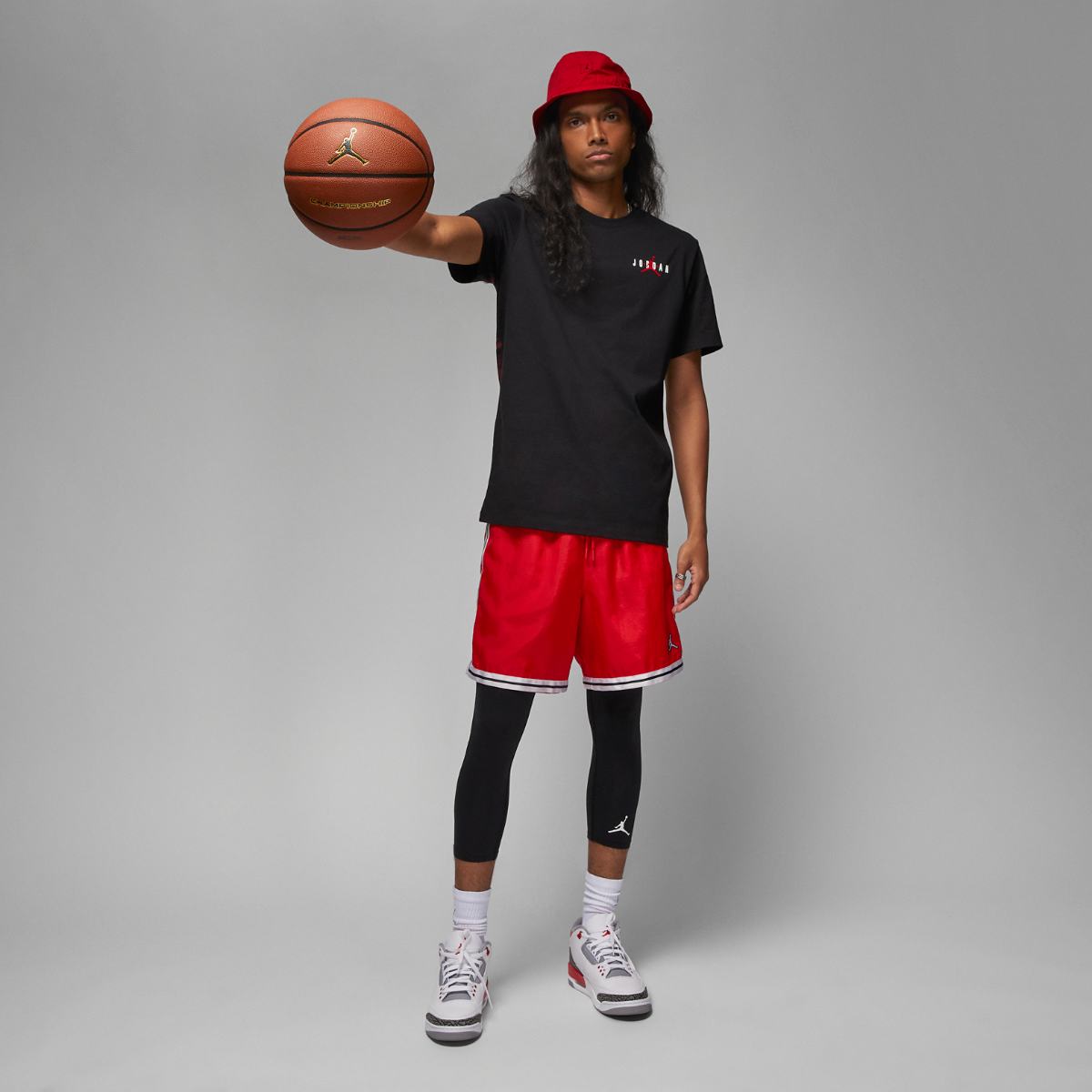 ФУТБОЛКА JORDAN M J ESS SS CREW (DV8422-010)