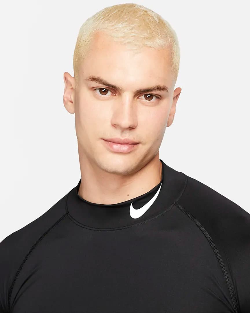 ЛОНГСЛІВ NIKE M NP DF TIGHT LS MOCK (DD1986-010)