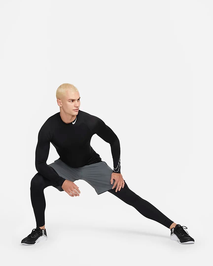 ЛОНГСЛІВ NIKE M NP DF TIGHT LS MOCK (DD1986-010)