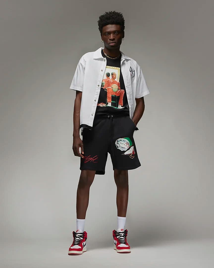 SHORTS JORDAN M J FLT ARTST FLC SHRT (DQ7542-010)