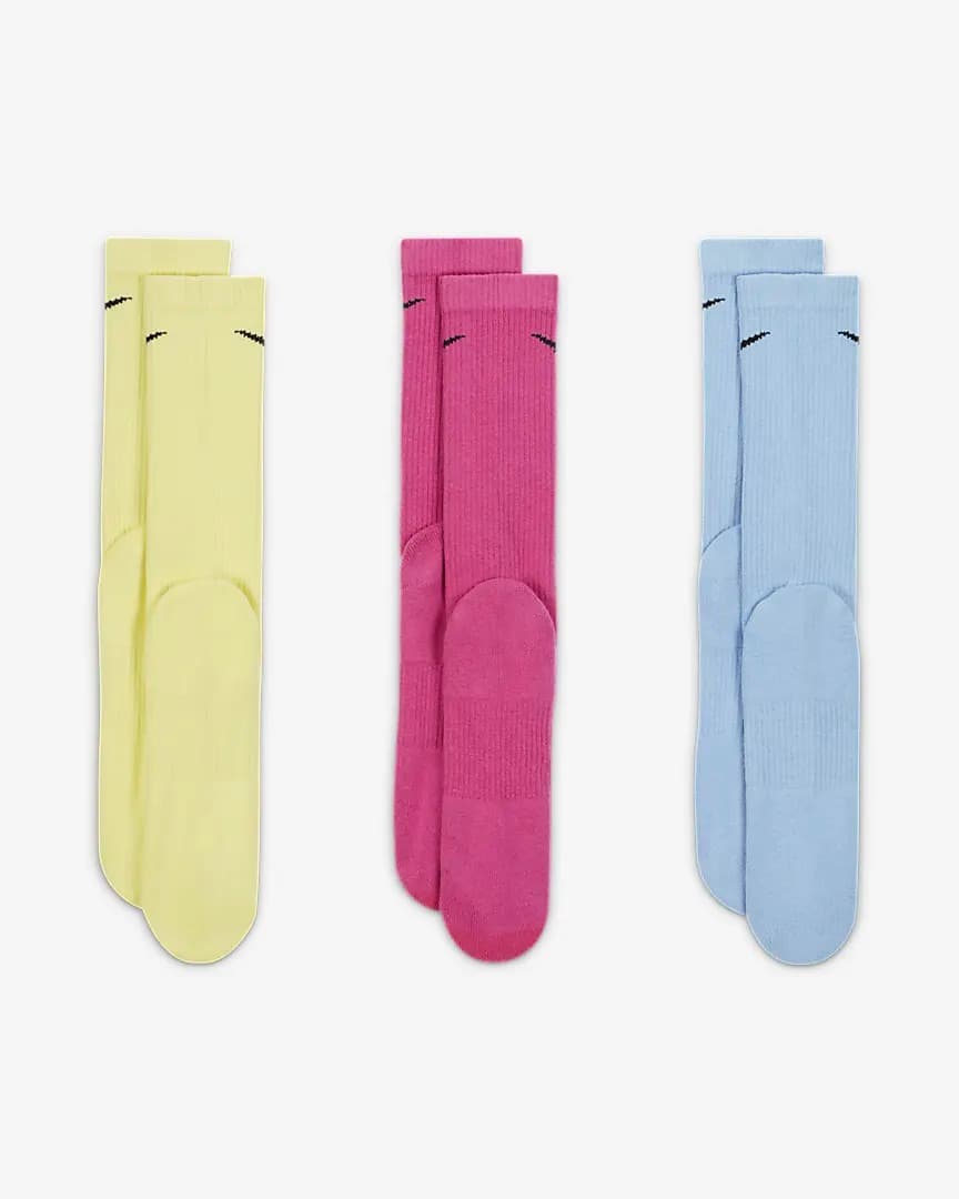 SOCKS NIKE U NK EVERYDAY PLUS CUSH CREW (SX6888-960)