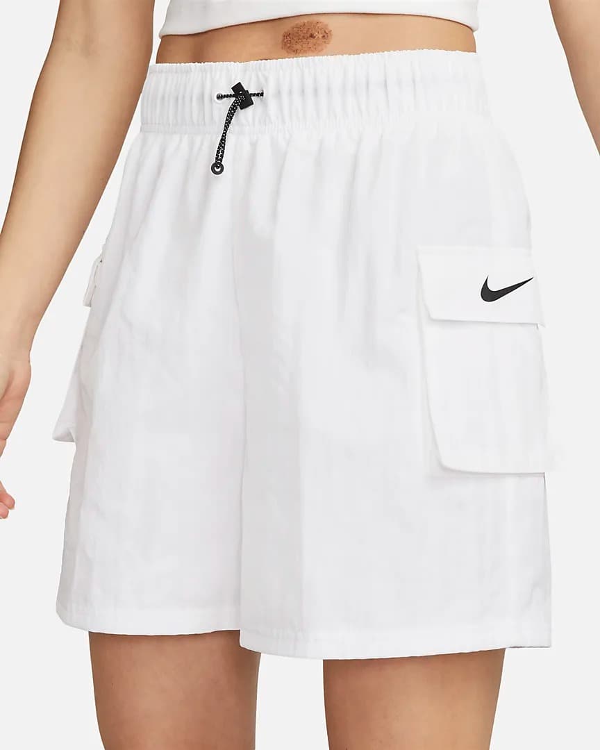 ШОРТИ NIKE W NSW ESSNTL WVN HR SHORT (DM6247-100)