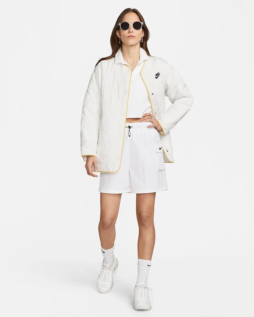 ШОРТИ NIKE W NSW ESSNTL WVN HR SHORT (DM6247-100)