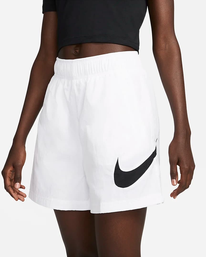 SHORTS NIKE W NSW ESSNTL WVN HR SHORT HBR (DM6739-100)
