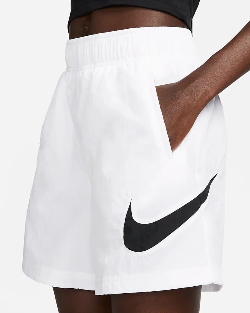 SHORTS NIKE W NSW ESSNTL WVN HR SHORT HBR (DM6739-100)