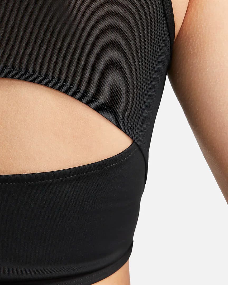 МАЙКА NIKE W NK DF AIR CROP TANK (DX0284-010)