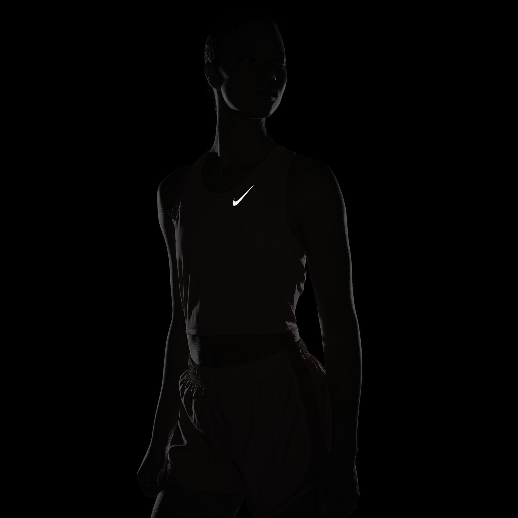 МАЙКА NIKE W NK FAST DF CROP TANK (DD5921-611)