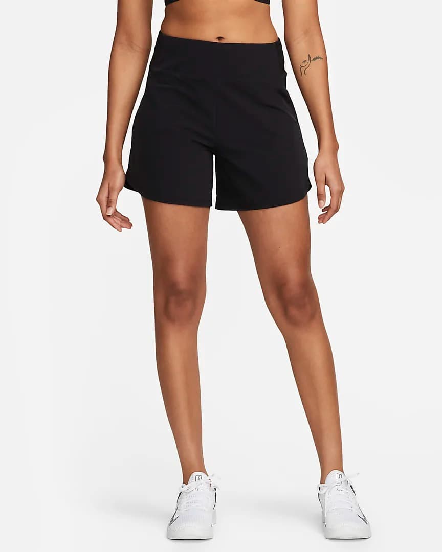 ШОРТИ NIKE W NK BLISS DF MR 5IN BR SHORT (DX6020-010)