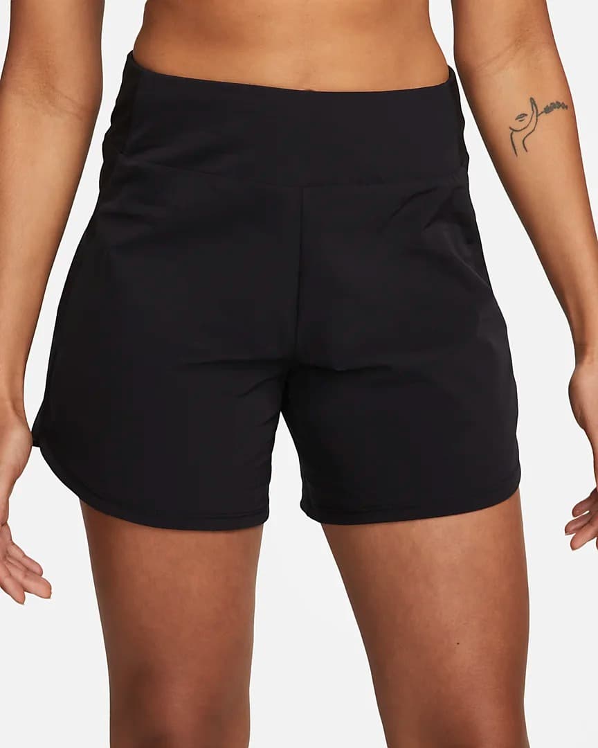 ШОРТИ NIKE W NK BLISS DF MR 5IN BR SHORT (DX6020-010)