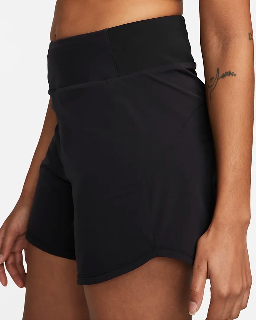 ШОРТИ NIKE W NK BLISS DF MR 5IN BR SHORT (DX6020-010)
