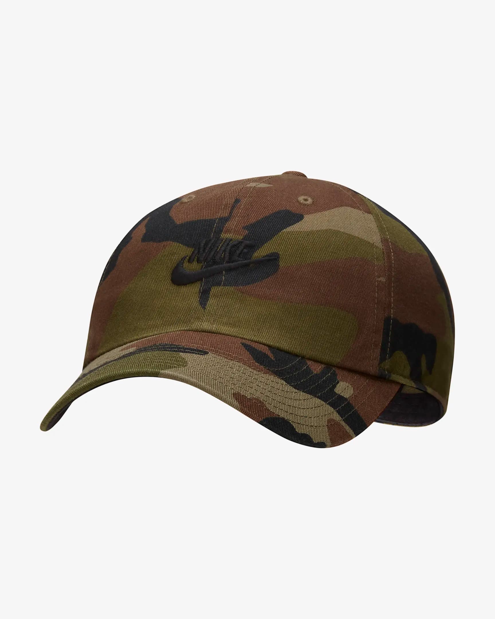 КЕПКА NIKE U NSW H86 FUTURA WASH CAMO CAP (DC3996-222)