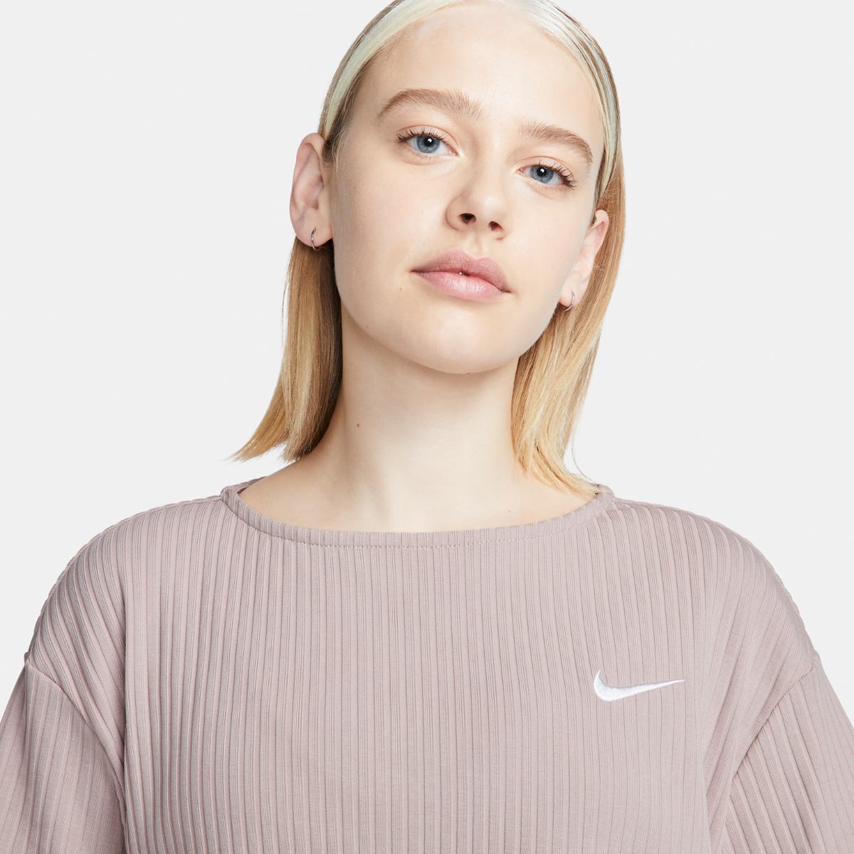 T-SHIRT NIKE W NSW RIB JRSY SS TOP (DV7870-272)