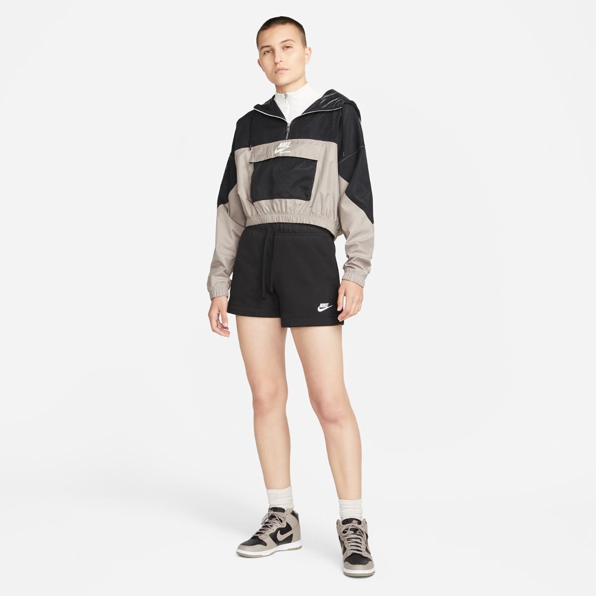 NIKE W NSW CLUB FLC MR SHORT (DQ5802-010)