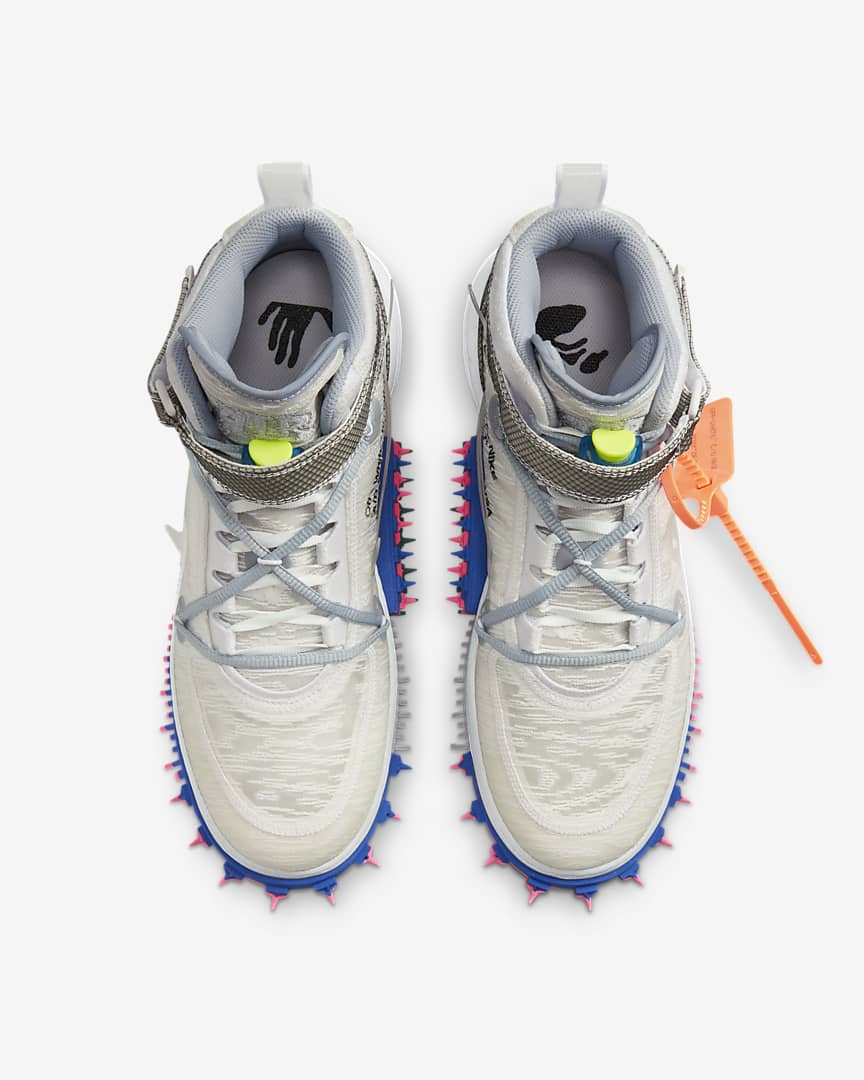 AIR FORCE 1 MID OFF-WHITE SNEAKERS (DO6290-100)
