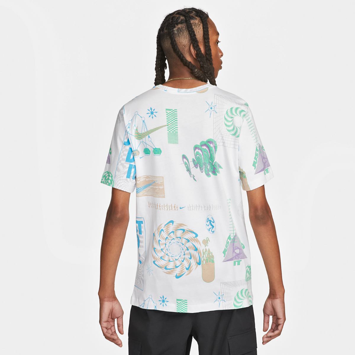 ФУТБОЛКА NIKE M NSW TEE FESTIVAL AOP (FB9780-100)