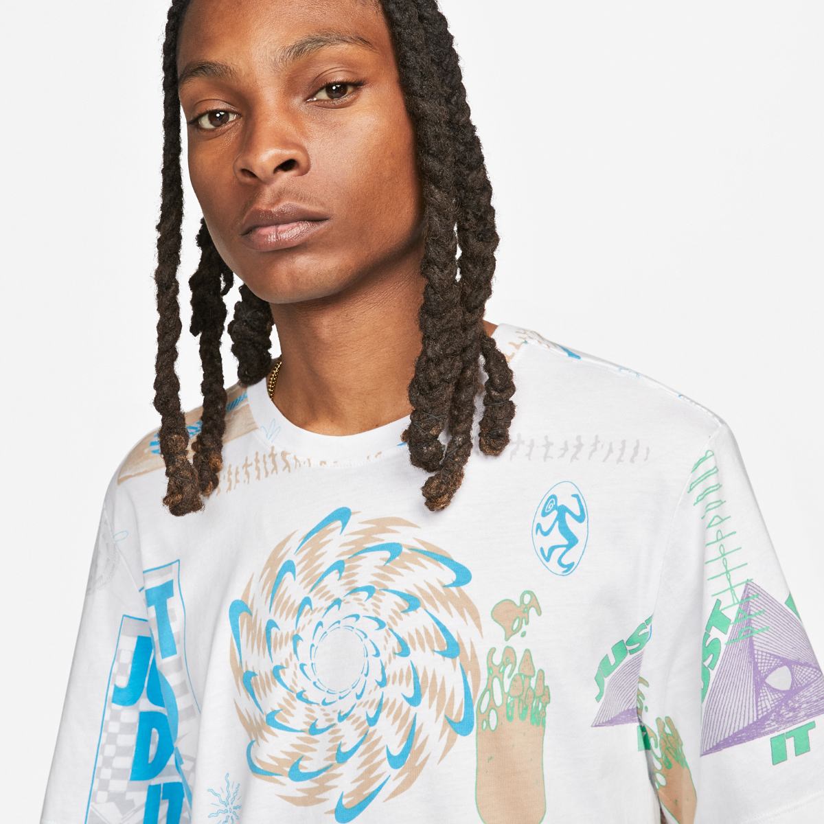 ФУТБОЛКА NIKE M NSW TEE FESTIVAL AOP (FB9780-100)