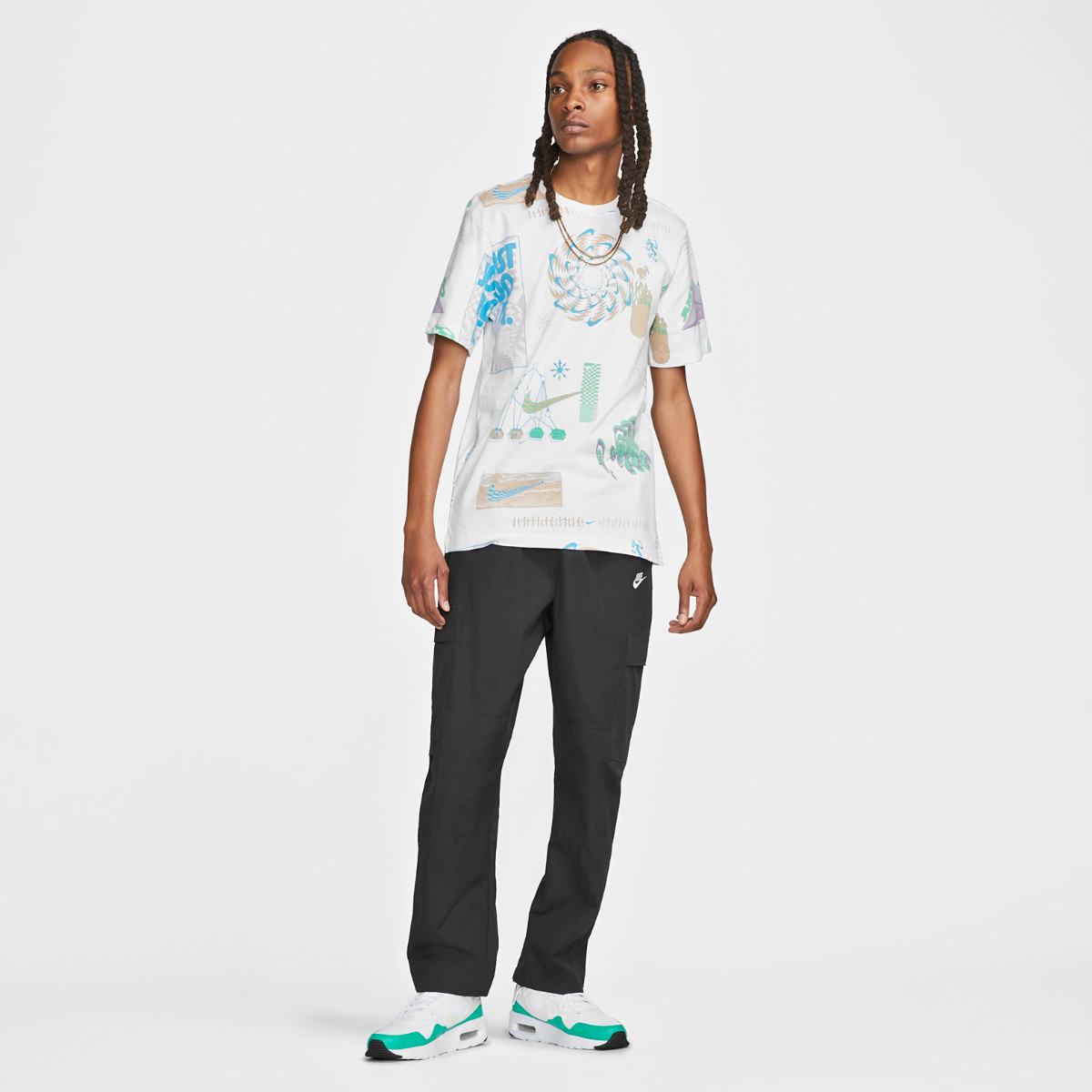 ФУТБОЛКА NIKE M NSW TEE FESTIVAL AOP (FB9780-100)