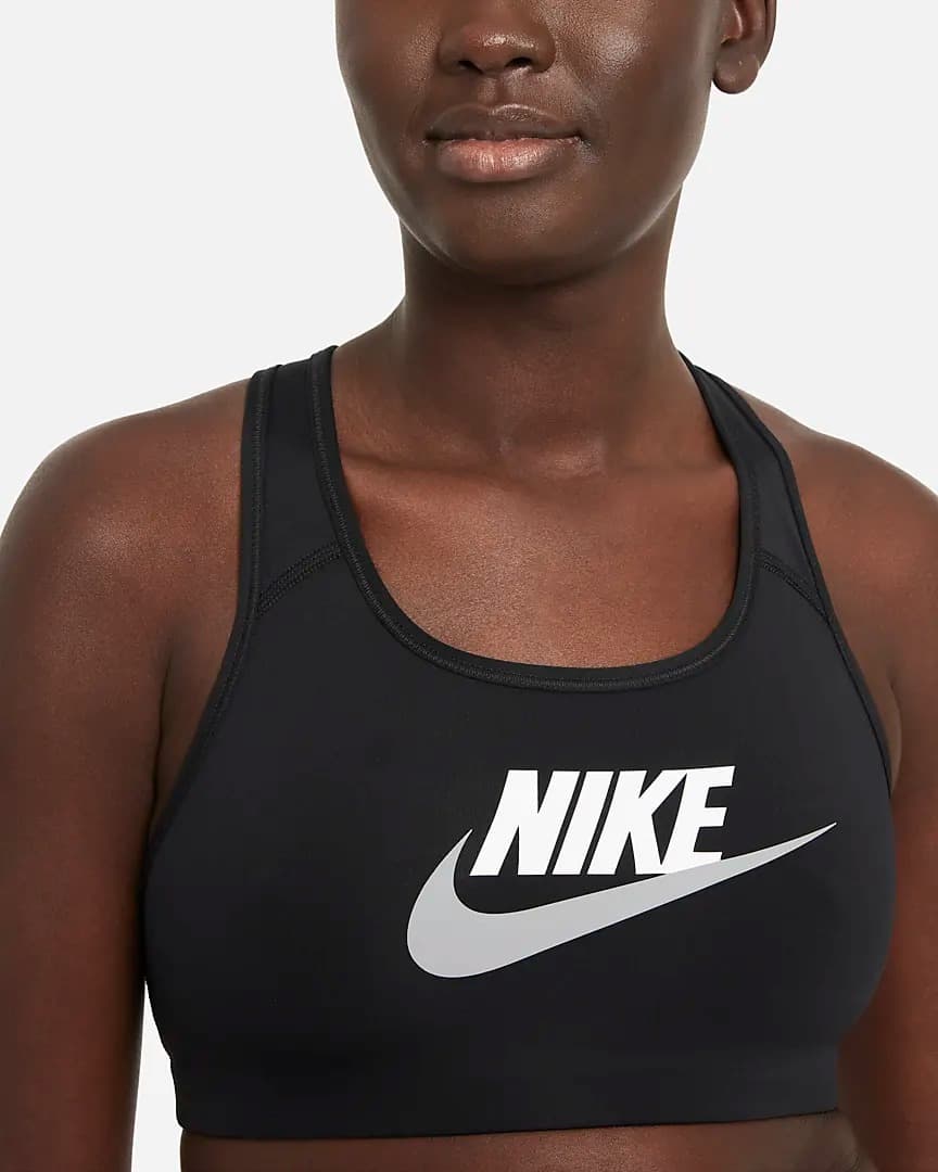 ТОП СПОРТИВНЫЙ NIKE W NK DF SWSH CB FUTURA GX BRA (DM0579-010)