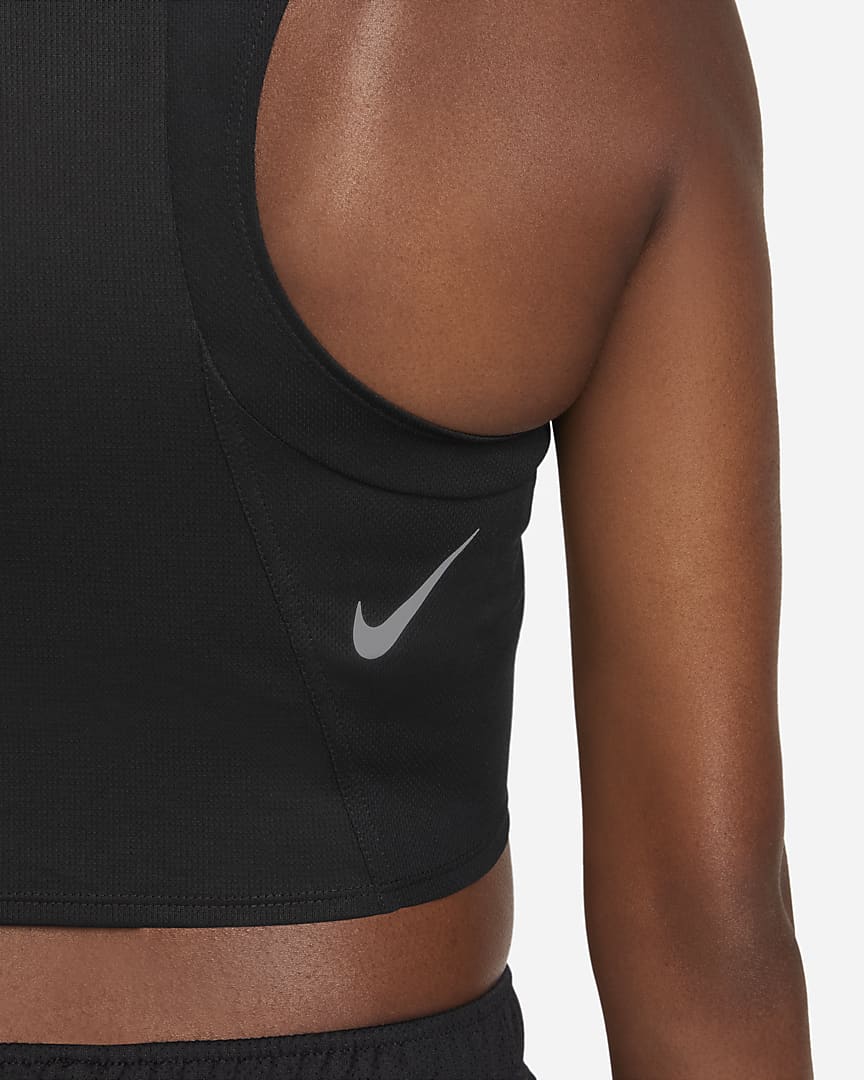 МАЙКА NIKE W NK FAST DF CROP TANK (DD5921-010)