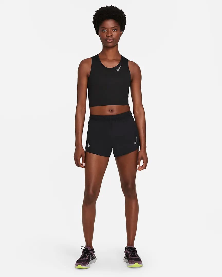 МАЙКА NIKE W NK FAST DF CROP TANK (DD5921-010)