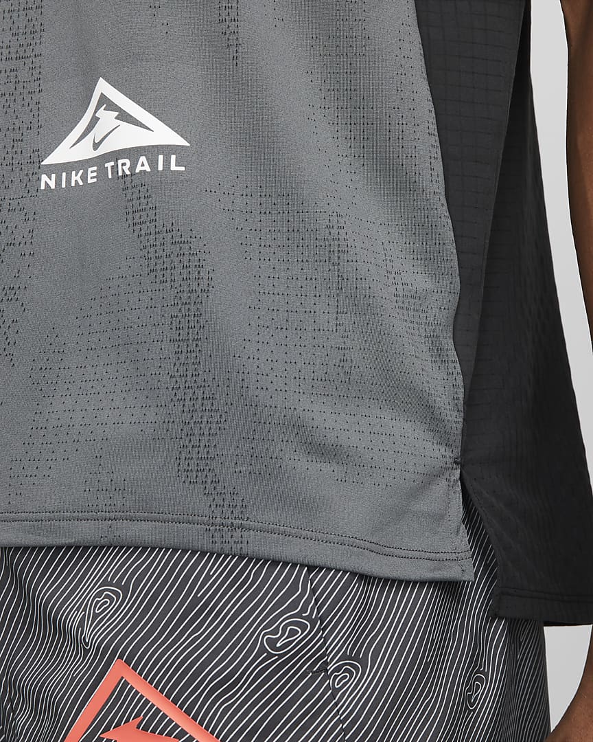 МУЖСКАЯ ФУТБОЛКА NIKE M NK DF TRAIL RISE 365 SS (DM4646-010)
