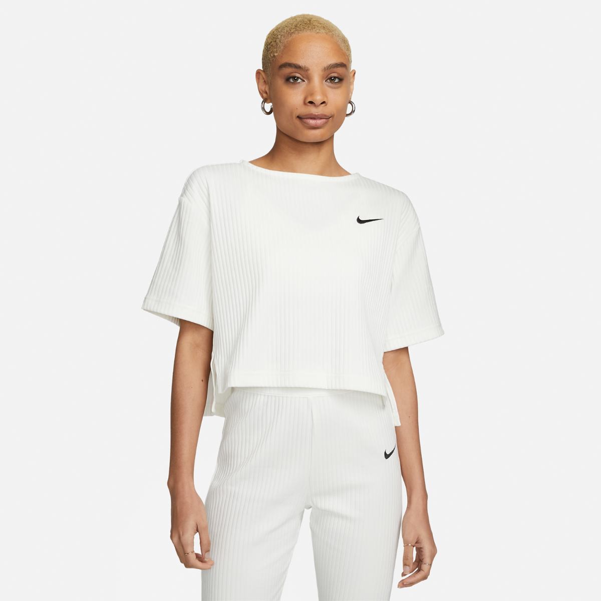 ФУТБОЛКА NIKE W NSW RIB JRSY SS TOP (DV7870-133)