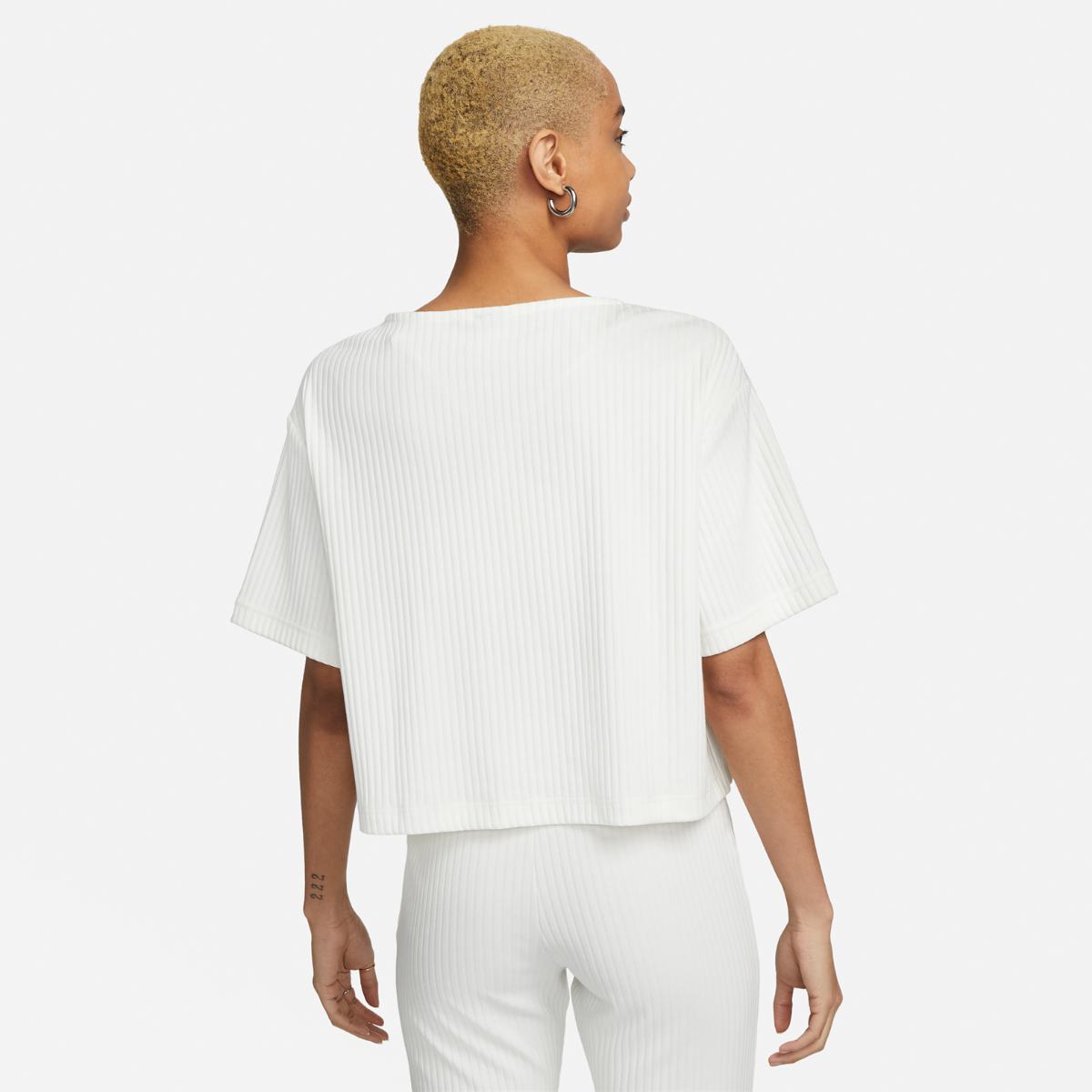 ФУТБОЛКА NIKE W NSW RIB JRSY SS TOP (DV7870-133)