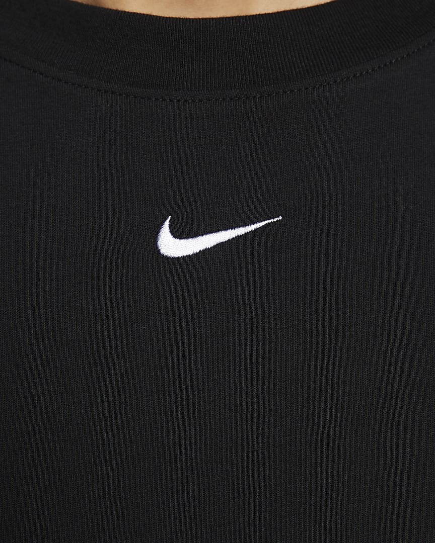 WOMEN'S DRESS NIKE W NSW ESSNTL SS DRESS TSHRT (DV7882-010)