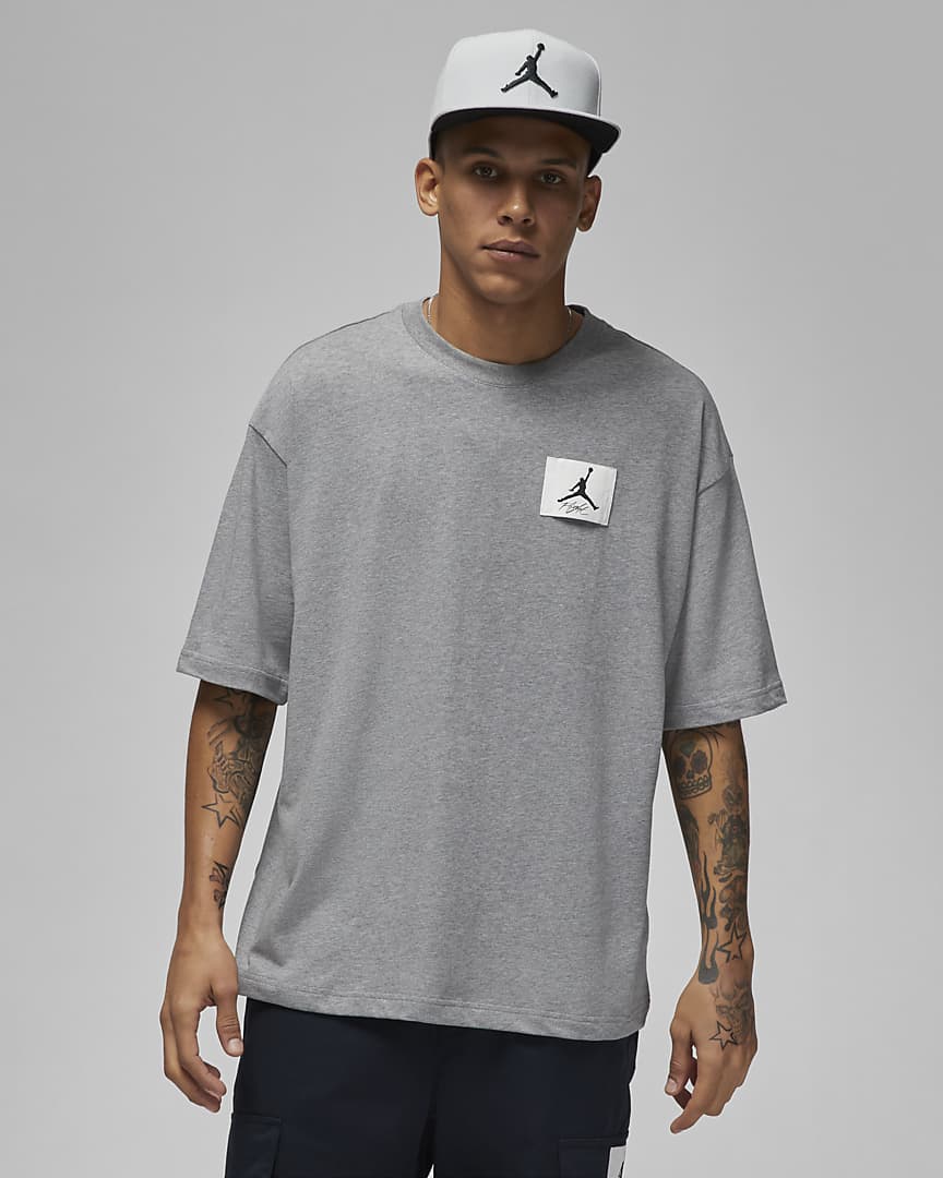 ФУТБОЛКА JORDAN M J FLT ESS OVRSZ SS CREW (DZ7313-091)