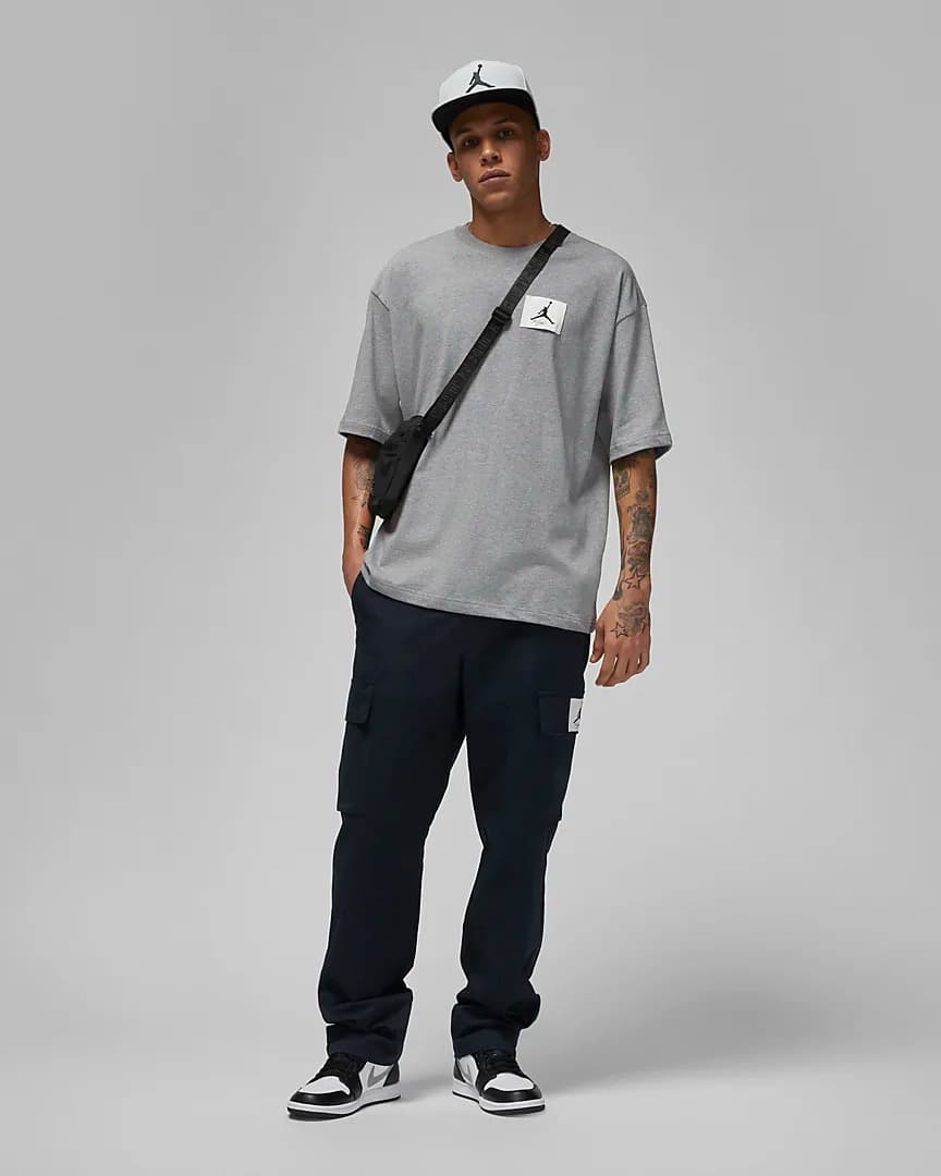 T-SHIRT JORDAN M J FLT ESS OVRSZ SS CREW (DZ7313-091)
