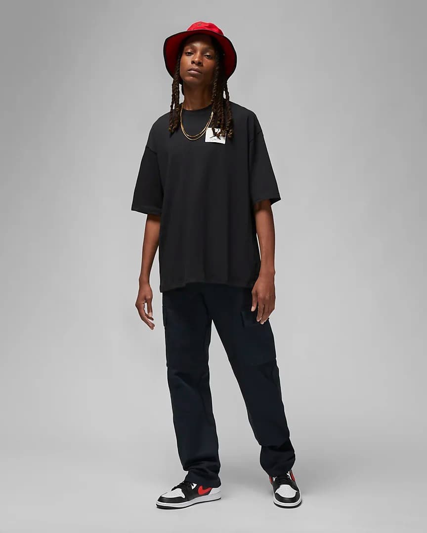 T-SHIRT JORDAN M J FLT ESS OVRSZ SS CREW (DZ7313-010)