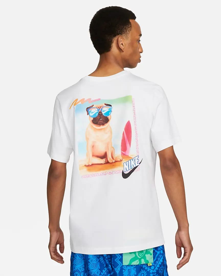 ФУТБОЛКА NIKE M NSW TEE BEACH PUG LBR (FD6636-100)