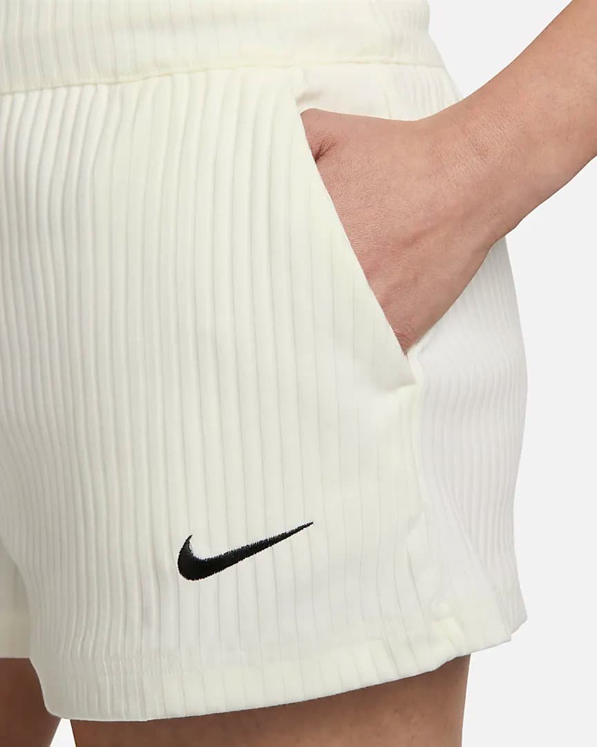NIKE W NSW RIB JRSY SHORT (DV7862-133)
